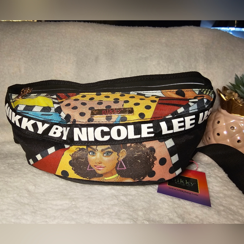 Nikky By Nicole Lee Women's Fanny Pack Bag- Cute Tiara Goes  Dancing